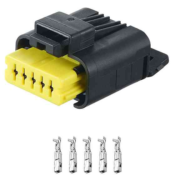 Разъем коннектор 5-кон., 211PC052S0081, FCI (Delphi) Франция универс., Моторный отсек, Renault 40937 Киев