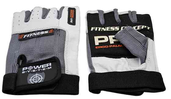 Рукавички для фітнесу Power System PS-2300 Fitness Grey/White S Кам'янське