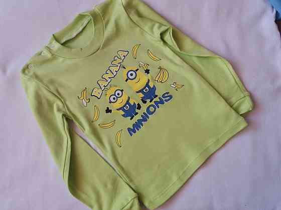 Кофта детская с принтом 100-110 см салатовый Киев