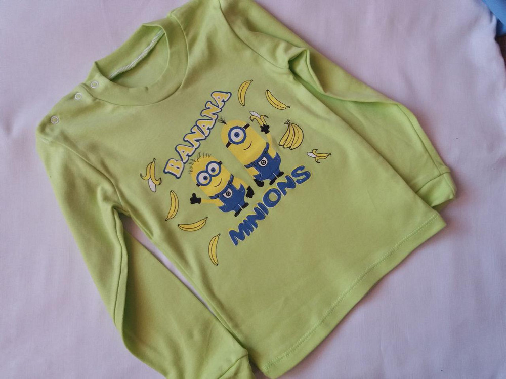 Кофта детская с принтом 100-110 см салатовый Киев - изображение 2