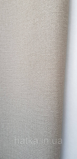Шпалери вінілові на флізеліні метрові Rasch Novella 1,06х10 однотонні матові структурні коричневі Київ - фото 3