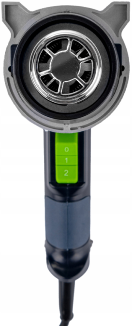 Фен будівельний Wuber 2000Вт 600°C з регулюванням температури (Польща) Київ - фото 6