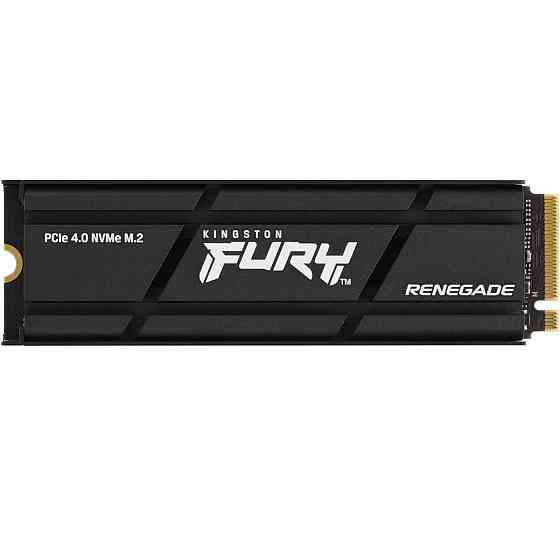 SSD диск накопичувач M.2 Kingston FURY Renegade with Heatsink 4TB 2280 NVMe PCIe Gen 4.0 x4 3D TLC NAND SFYRDK / 4000G Одеса