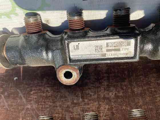Паливна рейка (рампа форсунок) Peugeot Partner 1.6 hdi 2003-2018 (9654592680) Ковель