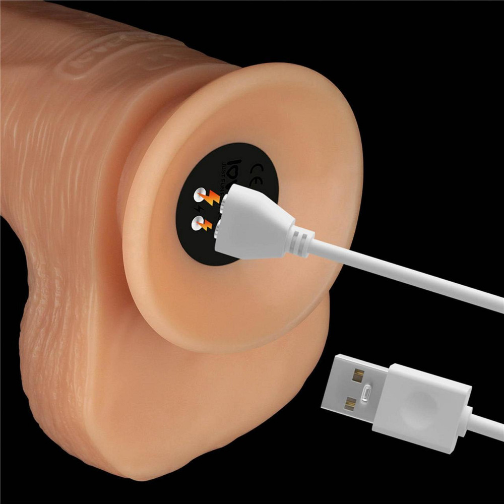 Реалистичный вибратор - Vibrating Power Basics Cock 11