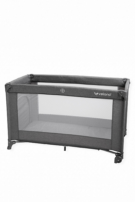 Ліжко-манеж дитяче VELANO Flexi, grey Київ - фото 11
