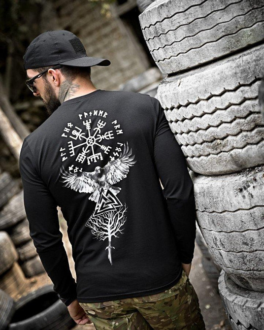 Мілітарі лонгслів руни ПП7791 Одеса - фото 1
