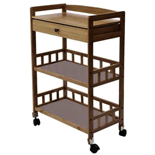 Этажерка для ванной на колёсиках 