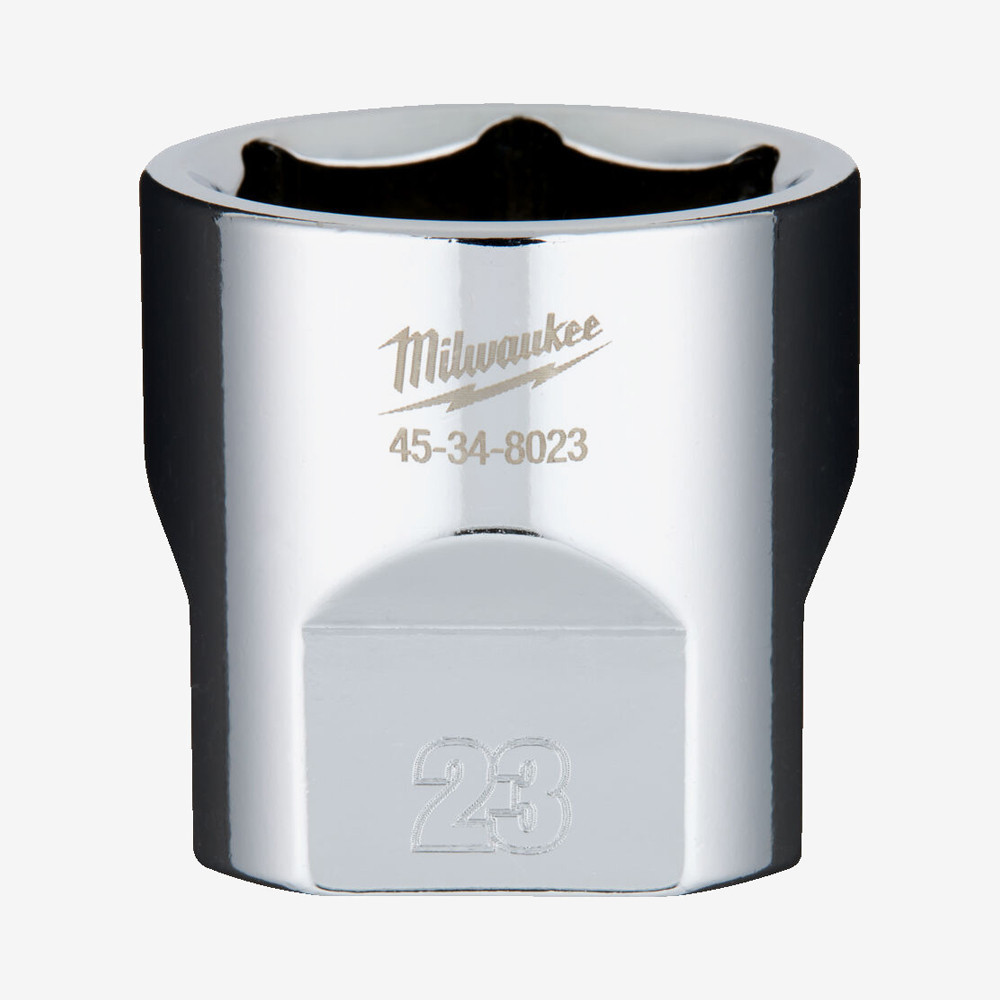 Головка хромированная метрическая 3/8'' MILWAUKEE, 23мм Одесса - изображение 1