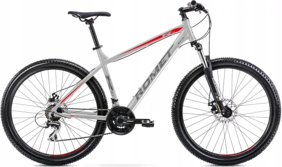 Велосипед Romet Rambler R7.1 Przerzutki Shimano Srebny 27,5 2024 Київ