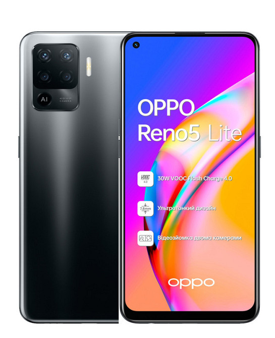 Захисне скло 5D для OPPO Reno5 Lite, Made in Ukraine Київ - фото 2