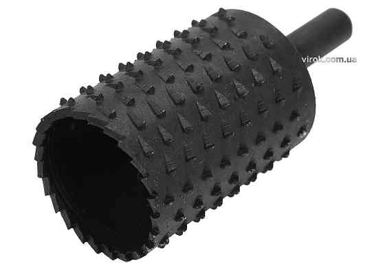 Фреза циліндрична по дереву YATO, для дрилі, Ø= 25 мм, з шпінделем Ø= 6 мм [10/120] Одесса