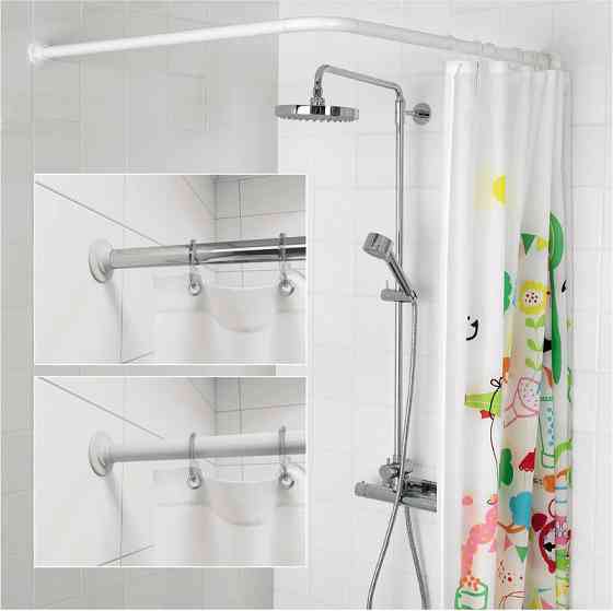 Штанга для шторки кутова Mixxus CRA-A-90x90 90x90cm    ( 15018 ) Харьков