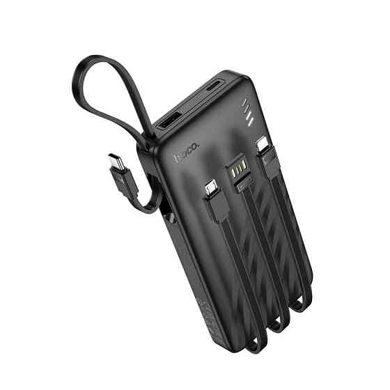 Павербанк 10000 mAh HOCO J146 черный power bank повербанк Одесса