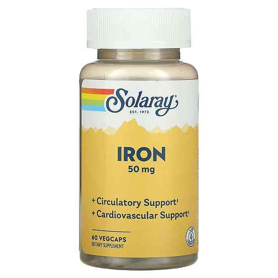 Залізо (Iron) 50 мг 60 капсул Київ