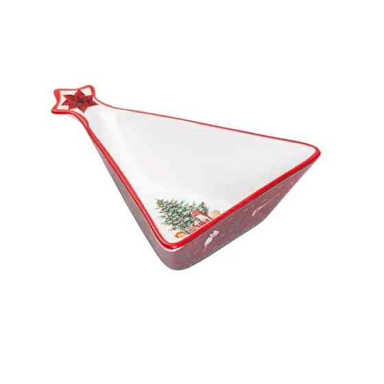 Салатница в форме елки 14.5×12 см новогодняя HP-SD-3 Киев