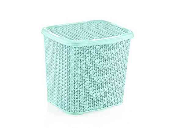 Короб для миючих засобів KNIT 6,2 л, бірюза ТМ OZ-ER PLastic Solmir Київ