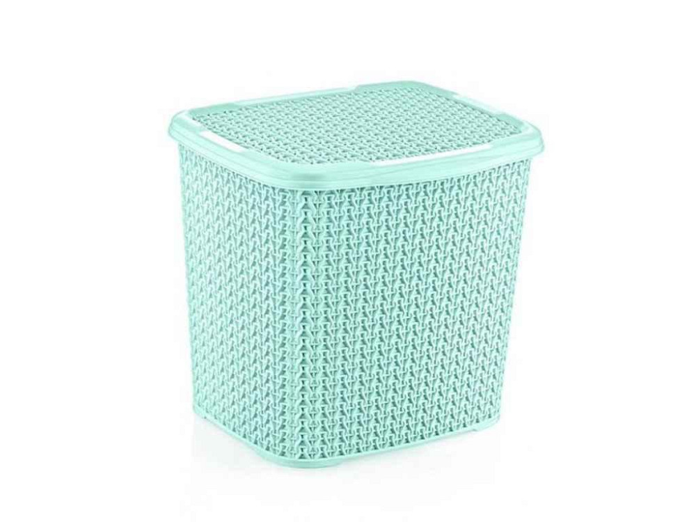 Короб для миючих засобів KNIT 6,2 л, бірюза ТМ OZ-ER PLastic Solmir Київ - фото 1