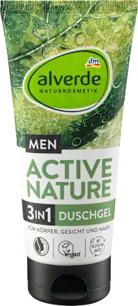 Alverde MEN Duschgel Active Nature 3 in 1 200 ml мужской Гель для душа Киев