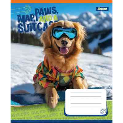 Тетрадь 1 вересня Travelers А5 36 листов линия (768145) Винница