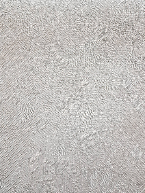 Шпалери метрові вінілові на флізеліні Sintra Structure під штукатурку мазки смужки білі з глянцем 448816 Київ - фото 2