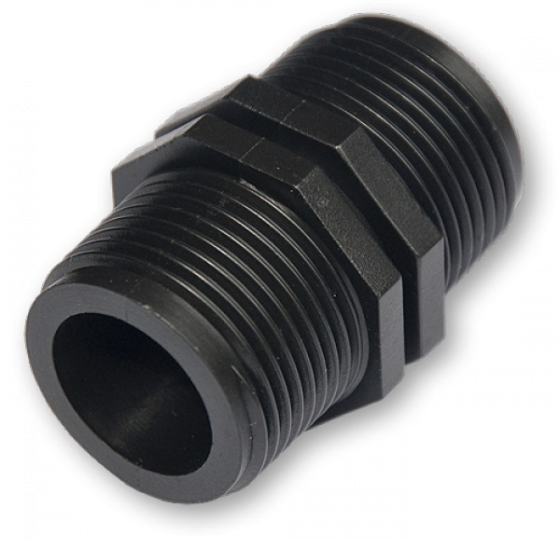 З'єднувач із двома зовнішніми різьбами 3/4", DSA-493434L Київ