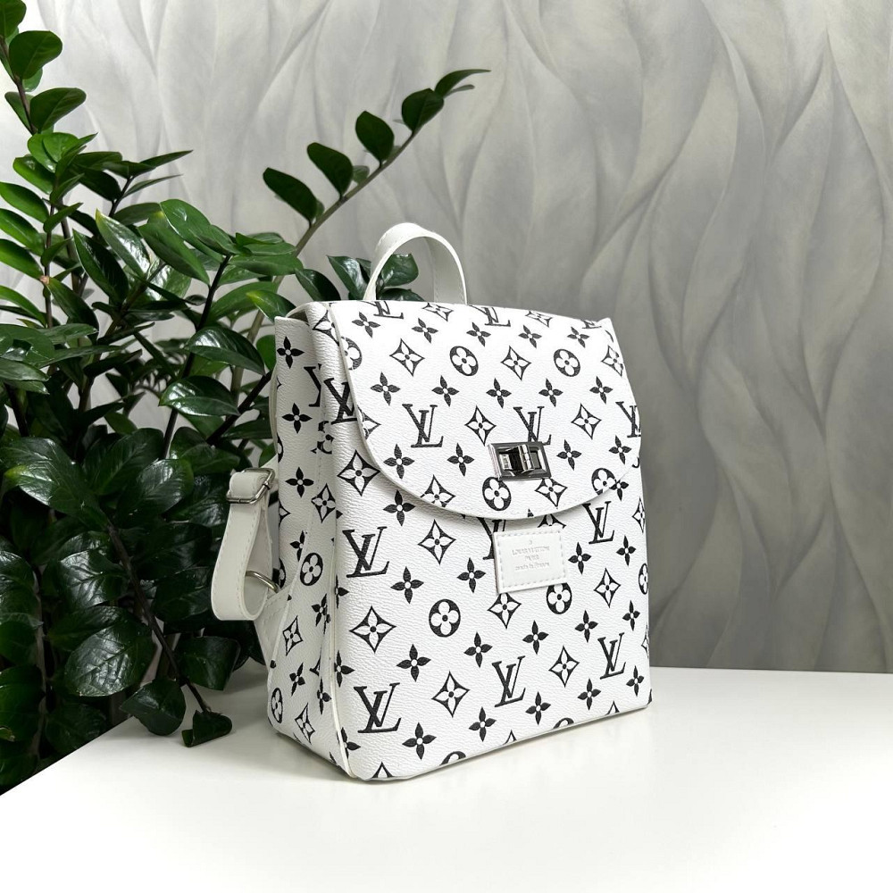 Женский рюкзак-сумка. Женский маленький брендовый рюкзак сумка Louis Vuitton 735 Киев - изображение 5