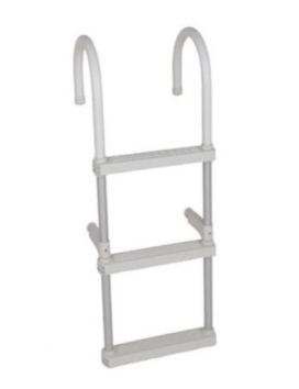 Лестница Алюминиевая 3 Ступени для катеров лодок яхт 850Mmх355Mm Киев - изображение 1
