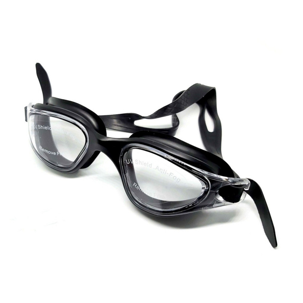 Окуляри для плавання CONQUEST BL-3005 Вишневе - фото 6