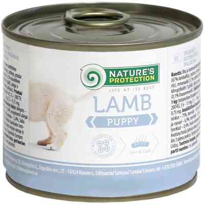 Консерви для собак Nature&apos;s Protection Puppy Lamb 200 г (KIK24521) Вінниця
