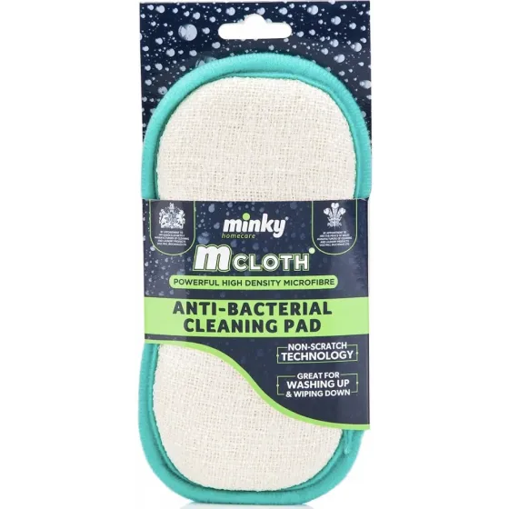 Minky M-ClothAnti Bacterial Cleaning Pad антибактеріальний пад для прибирання Львів