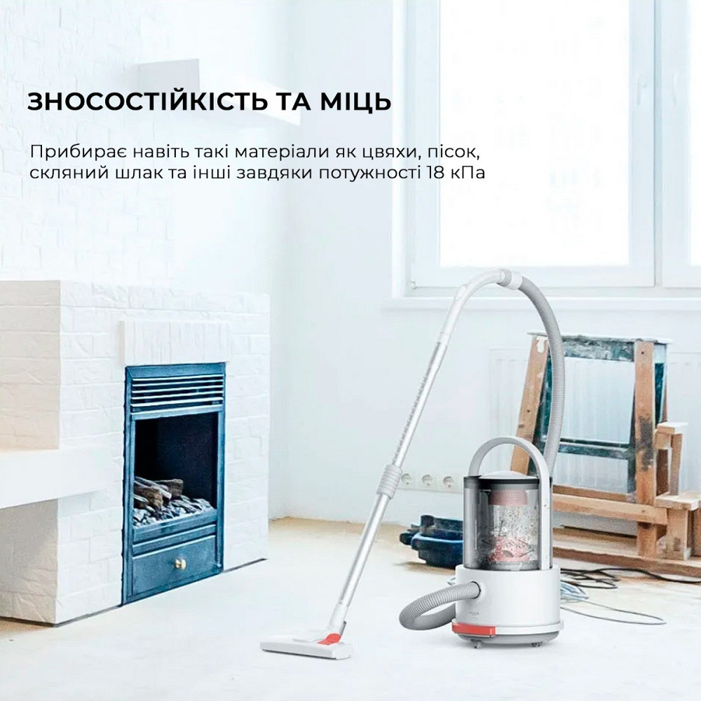 Пилосос Xiaomi Deerma Vacuum Cleaner TJ200 (Wet and Dry) ( Білий ) Харьков - изображение 11