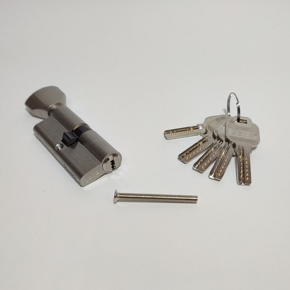 Циліндр ZETE СК-70 (35/35) латунь ручка Харків - фото 1