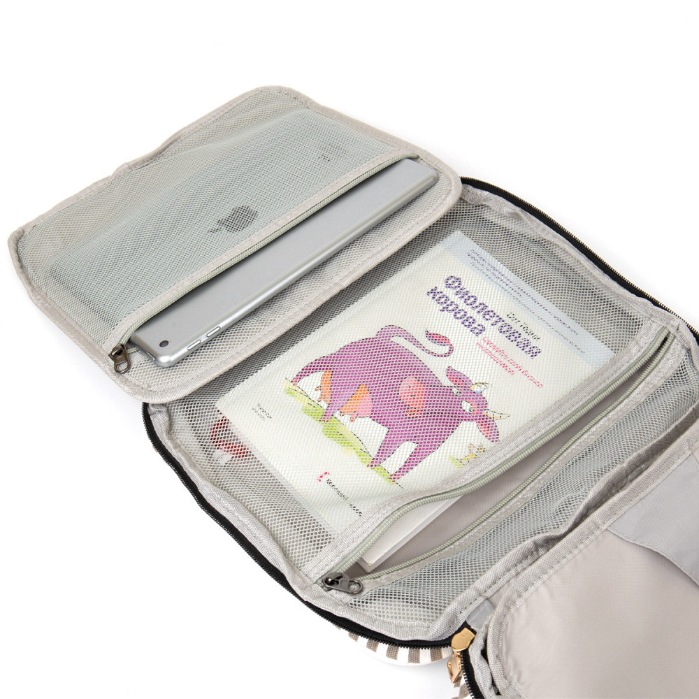 Сумка органайзер для подорожей текстильна Біла (Vintage) Київ - фото 10