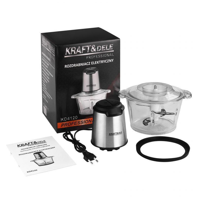 Кухонный  измельчитель мяса, овощей, фруктов  Kraft&Dele  KD4121 Черкассы - изображение 17