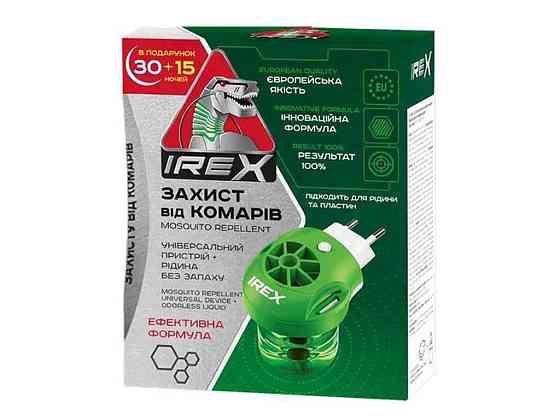 Електрофумiгатор Рідинний Light та рідина 3015 ночей у подарунок ТМ IREX Київ