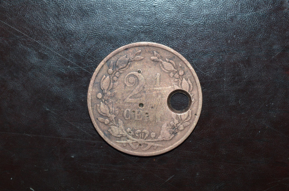 Нідерланди 2,5 цента 1886 р Полтава - фото 1