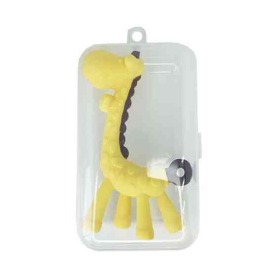 Силіконовий прорізувач "Жираф" MGZ-0416(Yellow) в футлярі Вінниця