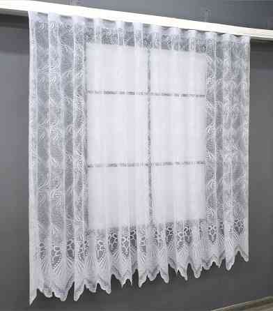 Тюль VR-Textil 854т Жакард Білий 300х160 см (42-0506) Київ