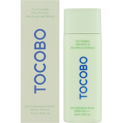 Средство от загара Tocobo Cica Calming Sun Serum Spf 50+ Pa++++ 50 мл (8809835060447) Винница - изображение 2
