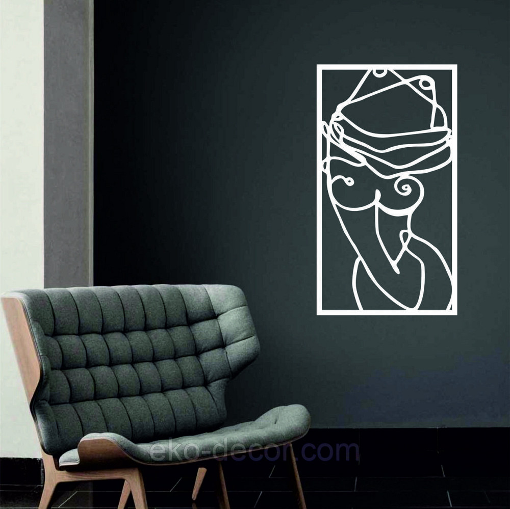 Декоративне настінне Панно «Жінка», Декор на стіну Київ - фото 3