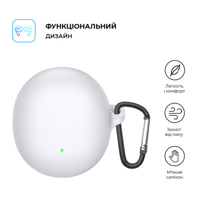 Чохол для навушників Armorstandart Hang Case для OPPO Enco Air3 White (ARM79941) Вінниця - фото 2
