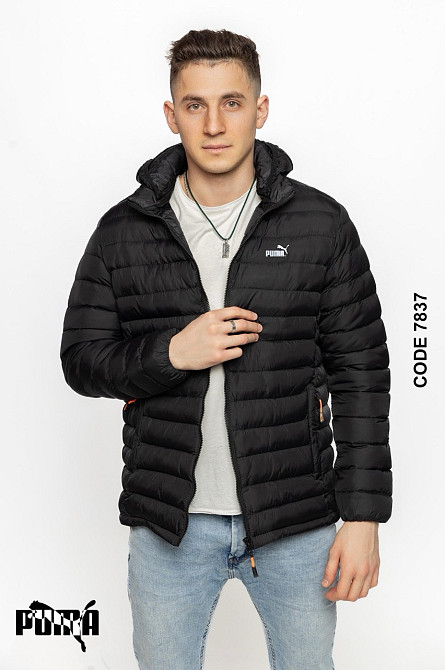 Мужская демисезонная стеганая куртка Puma Киев - изображение 1