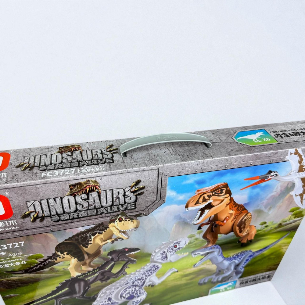 Великий дитячий конструктор динозаври jurassic world 3727, Конструктор для хлопчиків парк юрського періоду ( 24417 ) Харків - фото 2