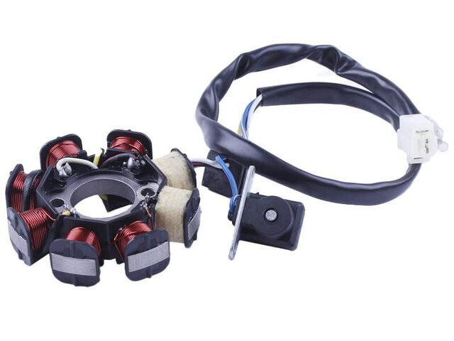 Якорь генератора 6+2 на четырехтактный двигатель скутер 4 т 50 Мукачево - изображение 1