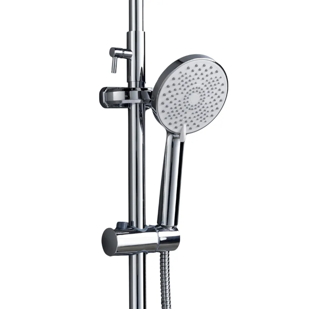 Душова система латунна універсальна Lidz Astra 1030 на три споживачі (з виливом) (k35) LDAST1030CRM48086 Chrome Київ - фото 4