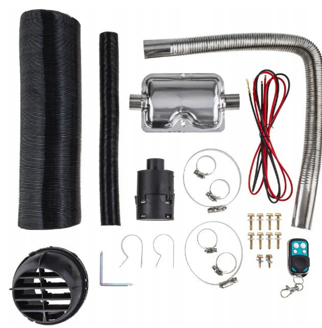 BX-901 Автономний дизельний обігрівач 12 кВт 12V з таймером, пультом та керамічним нагрівачем Одеса - фото 7