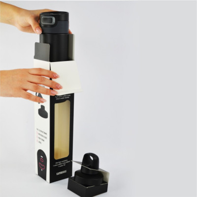 Термокружка Kambukka Etna 500 мл + кришка Reno Insulated чорний (11-01052) Вінниця - фото 2