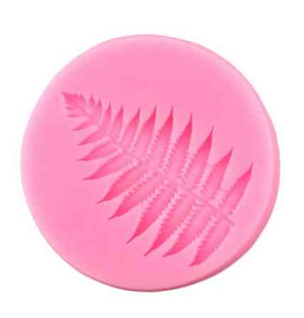 Форма силиконовая Папоротник 55 мм розовый Киев