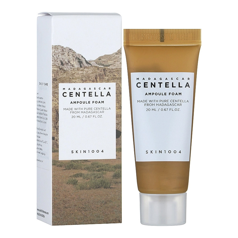 Пінка для вмивання з центеллою Madagascar Centella Ampoule Foam SKIN1004 20 мл Київ - фото 1